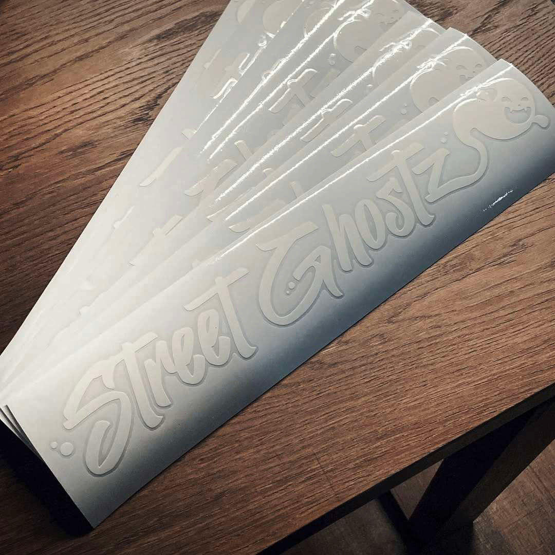 40cm Window Banner - Street Ghostz