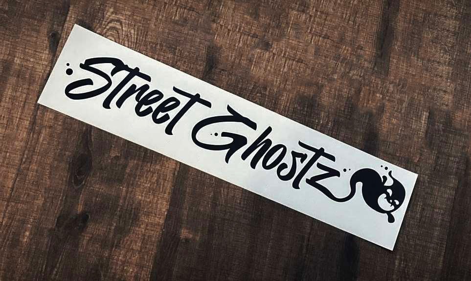 40cm Window Banner - Street Ghostz