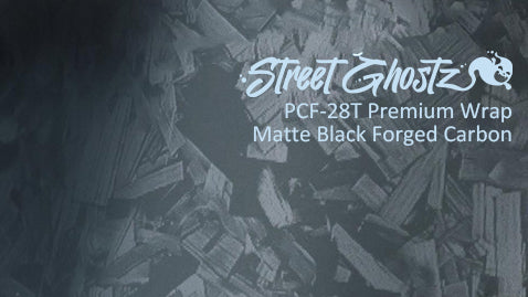 Matte Black Carbon Fiber - PCF-28T