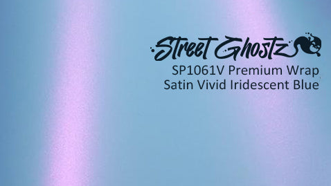 Satin Vivid Iridescent Blue - SP1061V