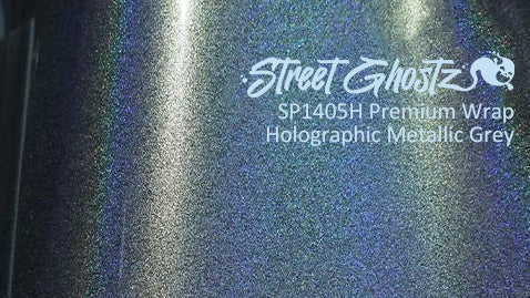 Holographic Metallic Grey  - SP1405H