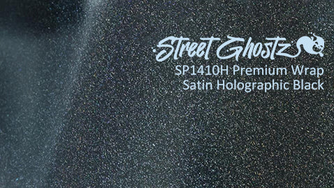 Satin Holographic Black - SP1410H