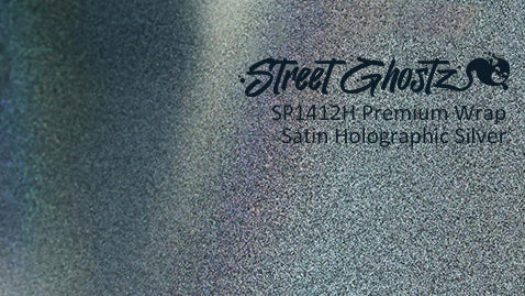 Satin Holographic Silver - SP1412H