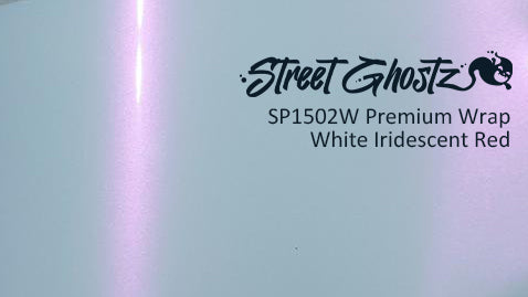 White Iridescent Red - SP1502W
