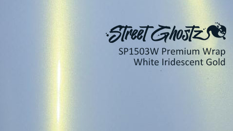 White Iridescent Gold - SP1503W