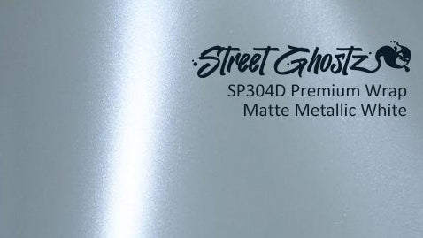 Matte Metallic White - SP304D