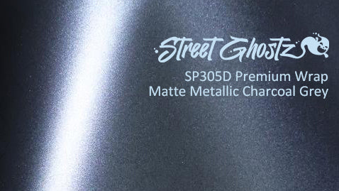 Matte Metallic Charcoal Grey - SP305D