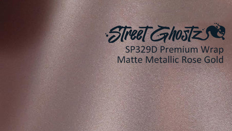 Matte Metallic Rose Gold - SP329D