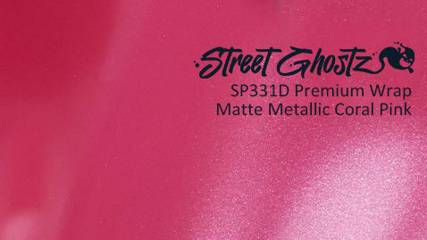 Matte Metallic Coral Pink - SP331D