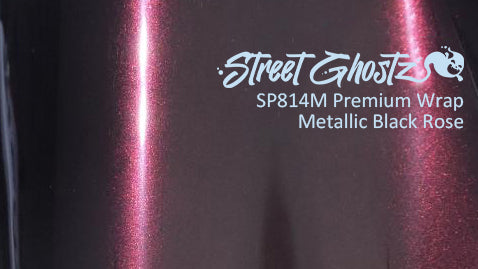 Metallic Black Rose - SP814M
