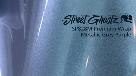 Metallic Grey Purple - SP828M